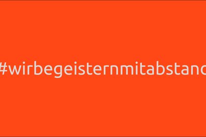 wir begeistern mit abstand