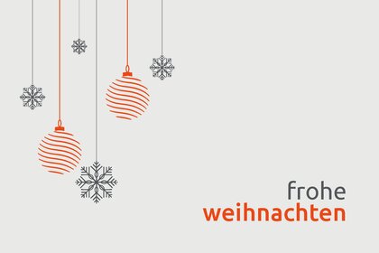 frohe weihnachten